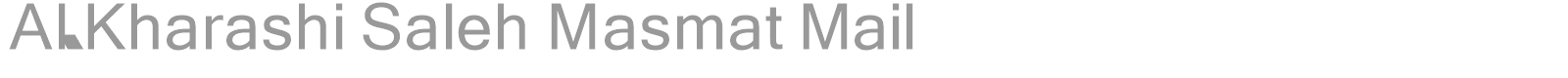 Al-Kharashi Saleh Masmat Mail font preview